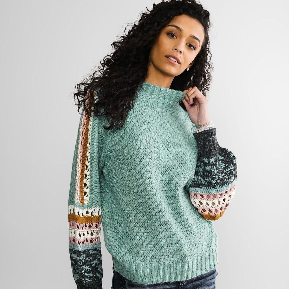 Women's Multicolor Knit Sweater